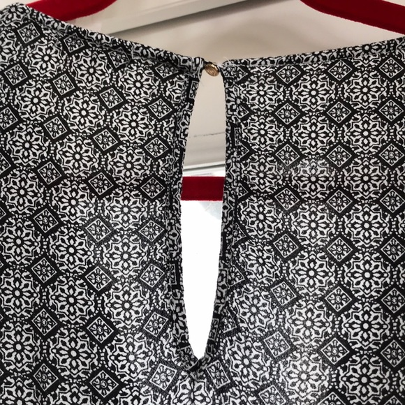 Eyeshadow romper with long skirt black/white - Picture 5 of 6